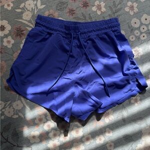 Athleta Royal Blue Workout Shorts